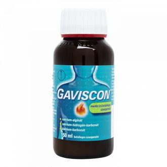 Gaviscon menta ízű belsőleges szuszpenzió 150 ml