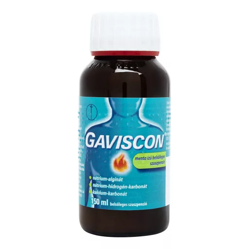 Gaviscon menta ízű belsőleges szuszpenzió 150 ml