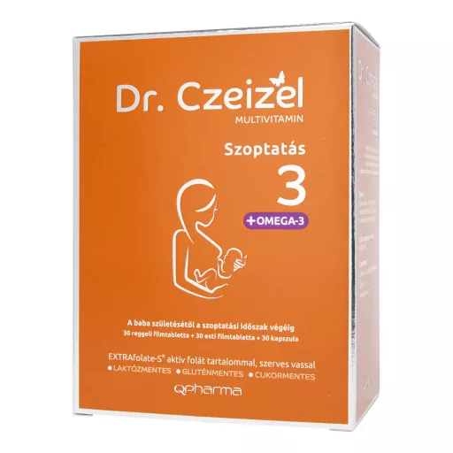 Dr. Czeizel Szoptatás 3 filmtabletta és kapszula 30 + 30 + 30 db