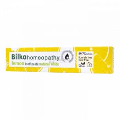   Bilka natúr homeopátiás fehérítő fogkrém citrom ízű 75 ml