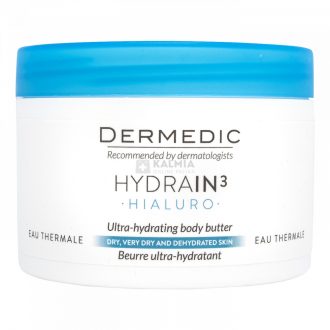   Dermedic Hydrain³ ultra-hidratáló testvaj hialuronsavval 225 ml