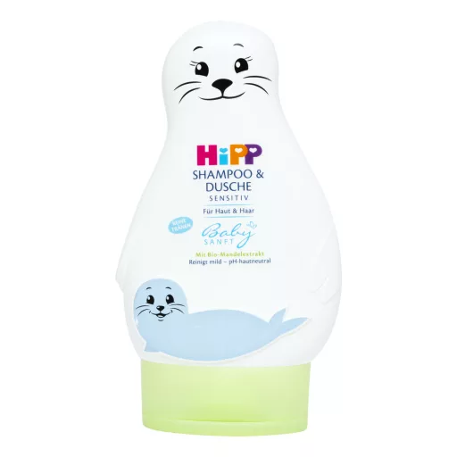 Hipp Babysanft sampon és tusfürdő 200 ml