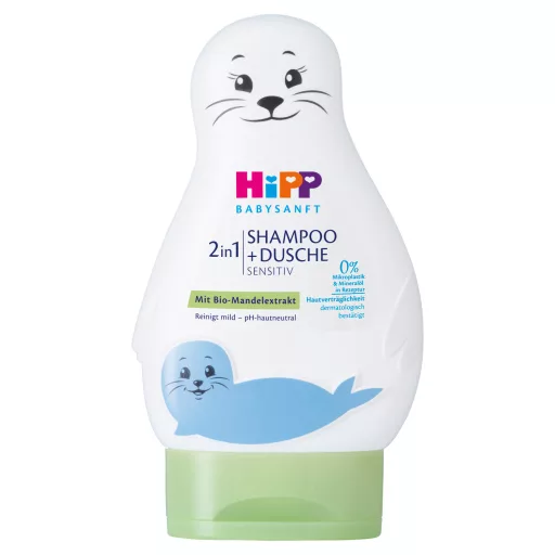 HiPP Babysanft sampon és tusfürdő 200 ml