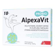  AlpexaVit ProBio 18+ kapszula felnőtteknek 18 éves kortól 30 db