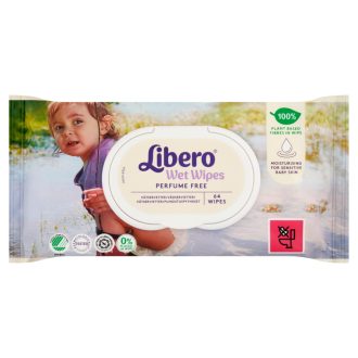 Libero prémium nedves törlőkendő 64 db