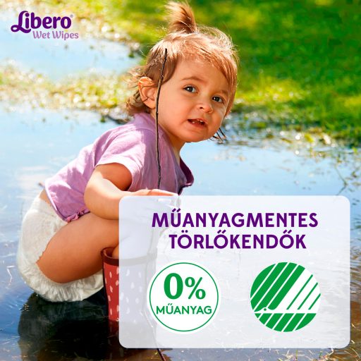 Libero prémium nedves törlőkendő 64 db