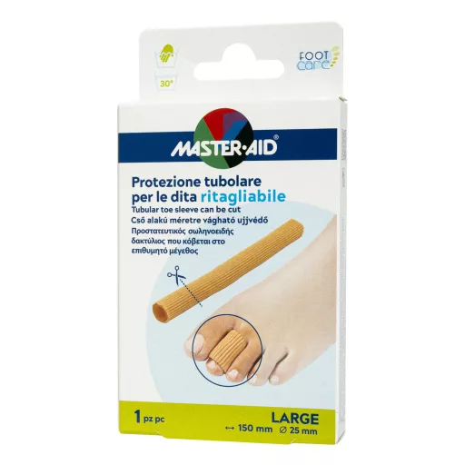 Master-Aid Foot Care vágható ujjvédő cső L 150 x 25 mm