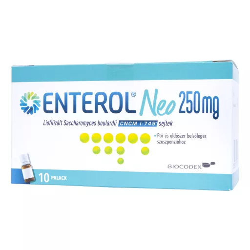 Enterol Neo 250 mg por és oldószer belsőleges szuszpenzióhoz 10 db