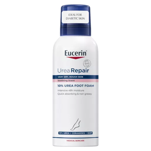 Eucerin UreaRepair 10% Urea lábápoló hab 150 ml