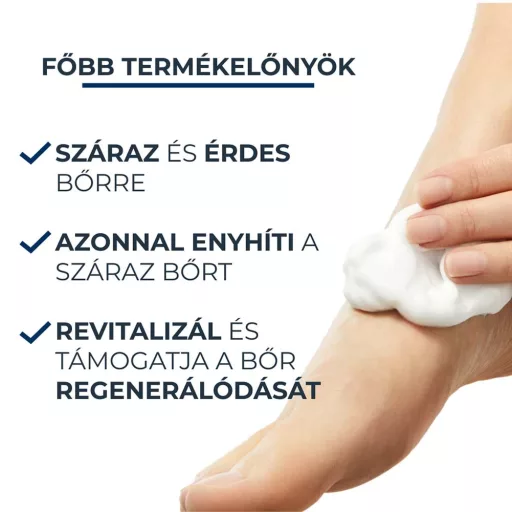 Eucerin UreaRepair 10% Urea lábápoló hab 150 ml