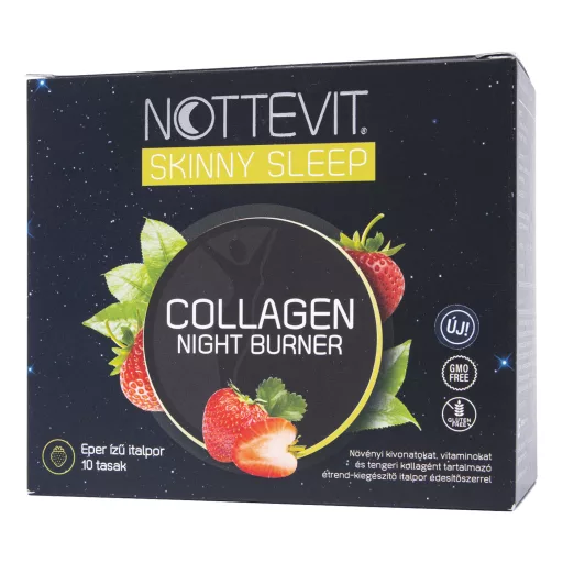 Nottevit Skinny Sleep Night Burner kollagén komplexv italpor 10 tasak