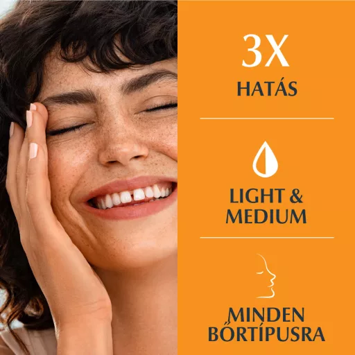 Eucerin Sun Pigment Control Színezett napozó fluid arcra medium SPF50+ 50 ml