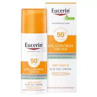 Eucerin Sun Oil Control színezett napozó gél-krém arcra light SPF50+ 50 ml