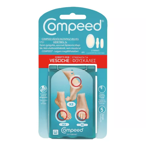 Compeed vízhólyagtapasz vegyes méretben 5 db