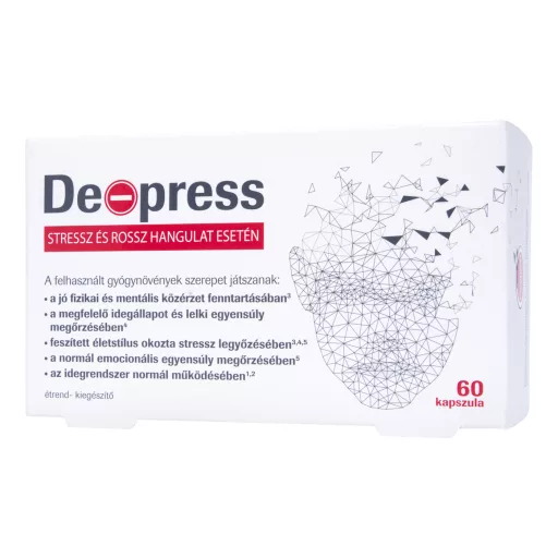 De-Press étrendkiegészítő kapszula 60 db