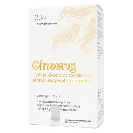 Bio Vitality Ginseng gyökér kivonat kapszula 30 db