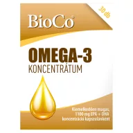 BioCo Omega-3 koncentrátum kapszula 30 db 