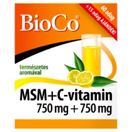 BioCo Msm 750 mg + C-vitamin 750 mg italpor 75 tasak