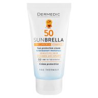   Dermedic Sunbrella Baby napfényvédő SPF50 arckrém 1 hónapos kortól 50 ml