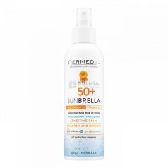   Dermedic Sunbrella Baby napfényvédő SPF50+ tejspray gyermekeknek 150 ml