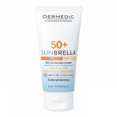   Dermedic Sunbrella fényvédő SPF50+ arckrém rosaceás bőrre 50 ml