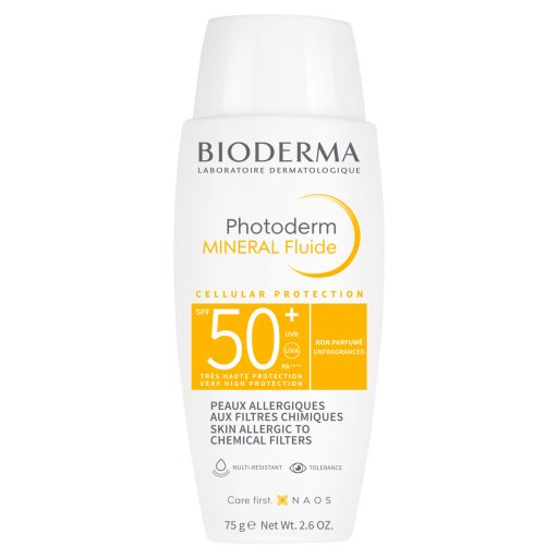 Bioderma Photoderm Mineral Fluide SPF50+ fényvédő krém 75 g