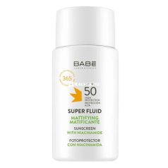 BABÉ Super fluid SPF50 mattító olajmentes arckrém 50 ml