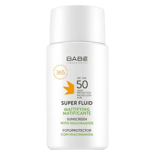 BABÉ Super fluid SPF50 mattító olajmentes arckrém 50 ml
