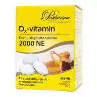 Patikárium D3-vitamin tabletta 60 db