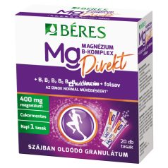   Béres Magnézium B-Komplex Direkt szájban oldódó granulátum 20 tasak