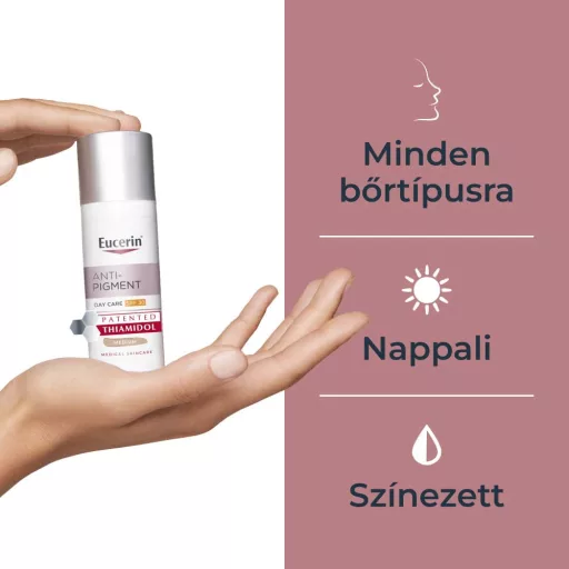 Eucerin Anti-Pigment színezett nappali arckrém medium SPF30 50 ml
