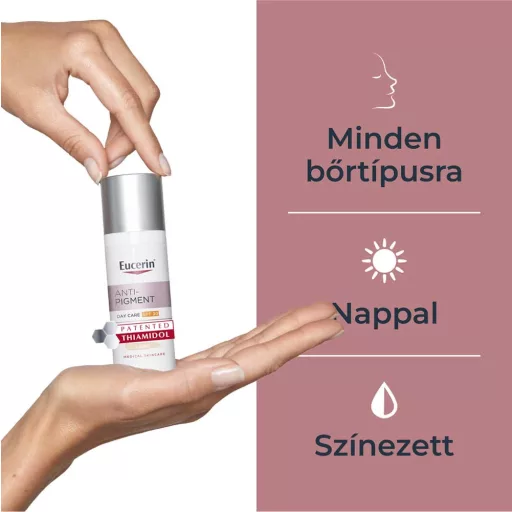 Eucerin Anti-Pigment színezett nappali arckrém light SPF30 50 ml