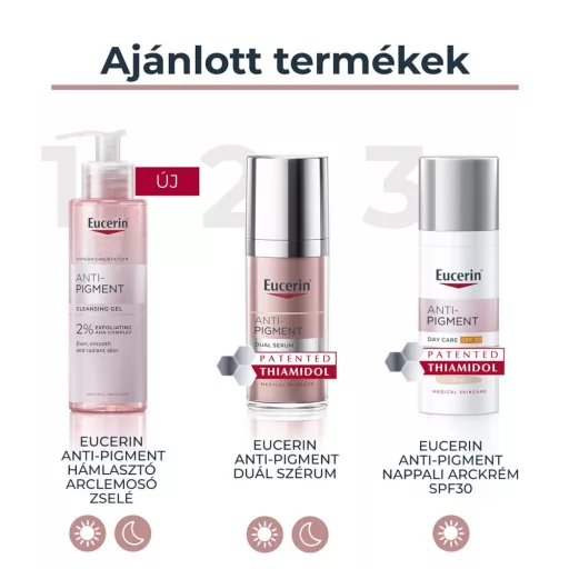 Eucerin Anti-Pigment színezett nappali arckrém light SPF30 50 ml