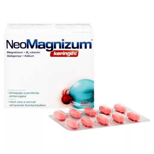 NeoMagnizum keringés tabletta 100 db