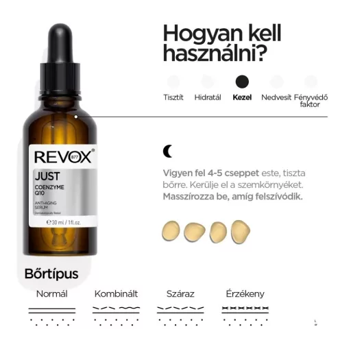Revox B77 Just Coenzyme Q10 1% szérum 30 ml