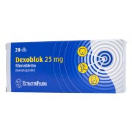 Dexoblok 25 mg filmtabletta 20 db