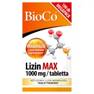 BioCo lizin max 1000 mg kapszula 100 db