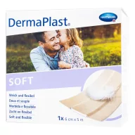 DermaPlast Soft sebtapasz tekercsben 6 cm x 5 m