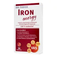   Dr. Theiss Iron energy vasat és vitaminokat tartalmazó kapszula 30 db