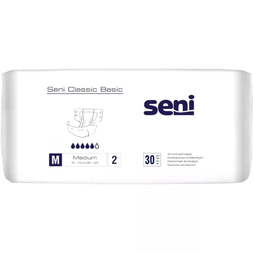 Seni Classic Basic nadrágpelenka M 1800 ml 30 db