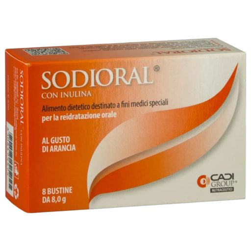 Sodioral ORS rehidratáló italpor enyhe narancs ízben 8 tasak