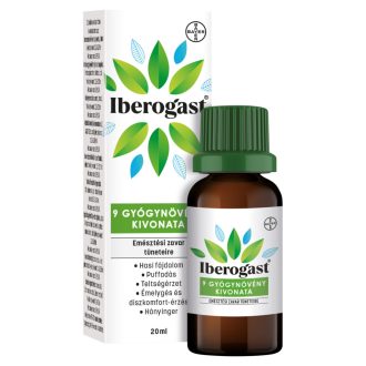 Iberogast Nonaherba oldatos cseppek 20 ml