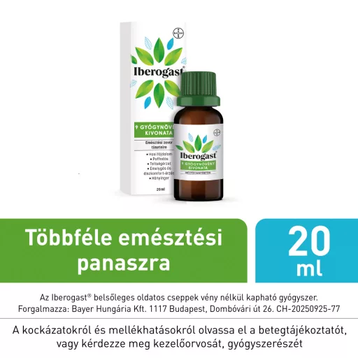 Iberogast Nonaherba oldatos cseppek 20 ml