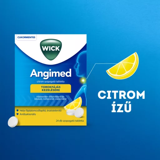 Angimed citrom szopogató tabletta 24 db