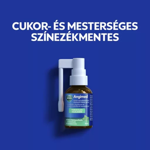 Angimed mentol szájnyálkahártyán alkalmazott oldatos spray 30 ml