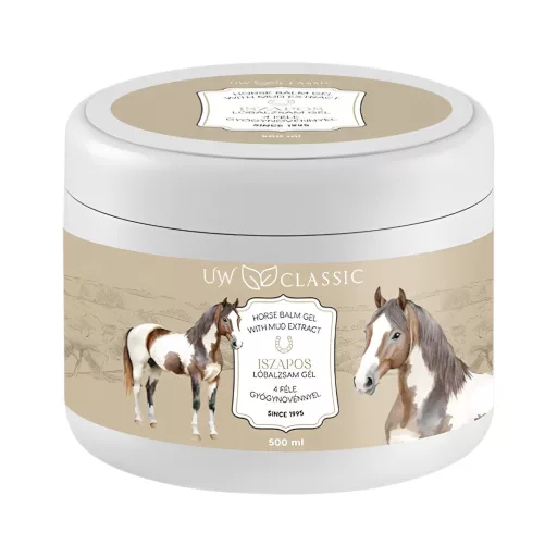 UW Classic lóbalzsam iszappal + 4 gyógynövény 500 ml