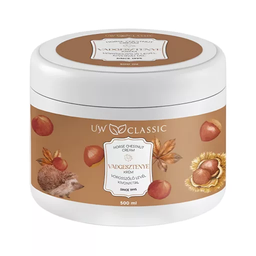 UW Classic vadgesztenye krém vörösszőlőlevél kivonattal 500 ml