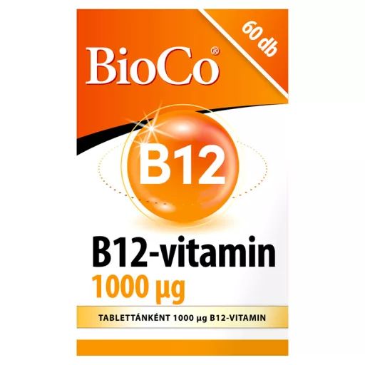 BioCo B12-vitamin 1000 mcg tabletta 60 db