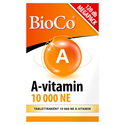 BioCo A-vitamin 10000 NE tabletta 120 db