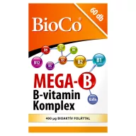 BioCo mega-B B-vitamin komplex filmtabletta 60 db